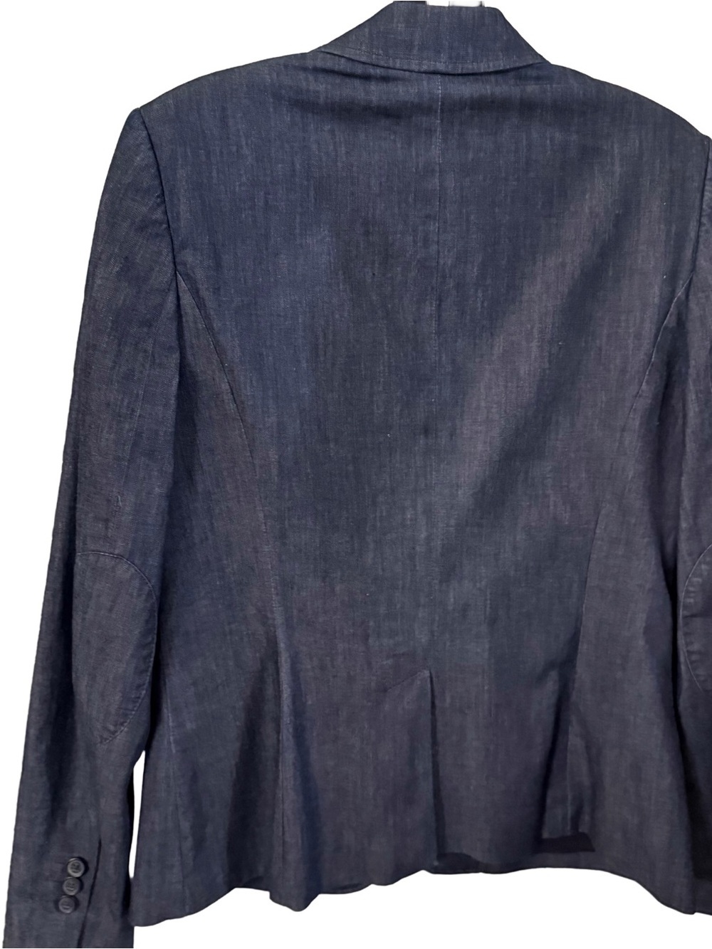 Brooks Brothers Women Blue Denim Blazer (Red Fleece Label) Sz 6 EUC - Picture 2 of 11